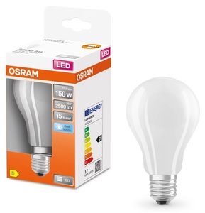 Lámpara LED estándar para reequipamiento, vidrio esmerilado, 16W, 4000K, 2500Lm (Osram 305038) - Product Image 1