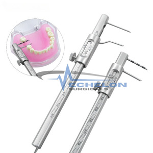 Règle de mesure manuelle pour implants dentaires ECHELON SURGICALS, micro-jauge Boley à tête incurvée, pour la mesure de la taille des dents - Product Image 6