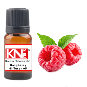 Kanha Nature Oils, aceite difusor de frambuesa, aceite OEM GMP/HALAL/KOSHER certificado, aceite esencial puro a granel, reduce el estrés, promueve la relajación - Product Image 1