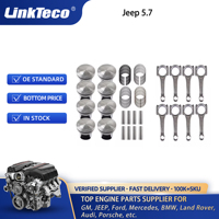 Kit de Reparación de Motor Linkteco, Pistones, Levantaválvulas, Árbol de Levas, Juego de Juntas de Culata para Chrysler Dodge Jeep 5.7L Hemi 2009-2021