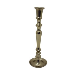 Tableware Lights Decoration <b>Candle</b> <b>Taper</b> Handmade Decorative Metal <b>Taper</b> <b>Candle</b> Holder Silver Color for Home Christmas - Product Image 1