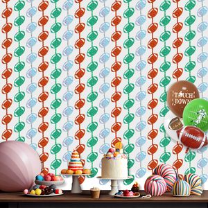 ม่านประดับทรงกลมแวววาวสีเขียวแวววาวใช้ประดับวันฟุตบอลวันอาทิตย์คืนกีฬาสำหรับงานเลี้ยงวันเกิด - Product Image 6