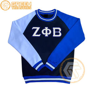 Sudadera de Forro Polar Personalizada al por Mayor para Mujer, Bordada con el Logotipo de Zeta Phi Beta, Transpirable, de Algodón - Product Image 5