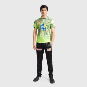 Pantalones Deportivos Lahore Qalandars, Cintura Elástica, Tela Transpirable con Diseño Lavado para Primavera - Product Image 4