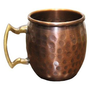 Cobre Moscú Mula Taza Beber Martillado 350ml 12oz Cerveza Taza Metal Acero Inoxidable Taza Vino Jugo Taza - Product Image 3