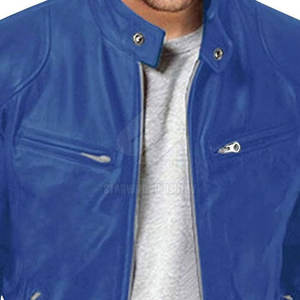 Chaqueta de invierno de alta calidad Chaqueta de cuero con logotipo personalizado Ropa de moda Chaqueta de cuero para hombres - Product Image 5