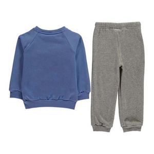 Prix de gros Survêtement de sport uni pour enfants et jeunes garçons, pour l'école et la gym, design 2-en-1, écologique - Product Image 1