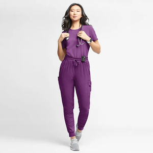 Personnaliser les blouses médicales Survêtement d'allaitement Infirmière Hôpital Uniforme Femme Top Scrub Suit Scrubs Uniformes Ensembles à la mode - Product Image 3