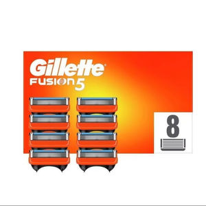 Gillette Fusion5 Lames de rasoir pour hommes, 8 pièces de lames de rasoir de précision, 5 lames anti-friction - Product Image 1