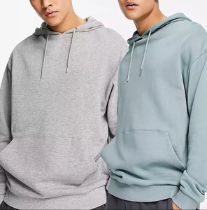 Sudaderas con Capucha de Invierno para Hombre, 100% Algodón de Alta Calidad, Bordado, Impresión Digital, Logotipo Personalizado, Talla Grande, para Ropa Deportiva Informal - Product Image 5