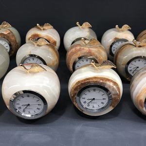 Compre un Reloj de Ágata Natural Hermoso y de Primera Calidad para Regalar a Alguien o para Decoración del Hogar u Oficina - Product Image 4