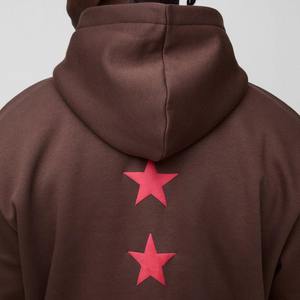 Sweat à capuche surdimensionné de luxe 400 GSM Premium coton polaire bouffée mode de rue coupe ample sweat-shirt avec logo personnalisé - Product Image 6