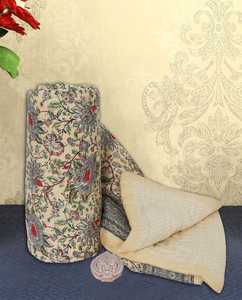 Juego de fundas de algodón con estampado, edredón suave de color natural, colcha, relleno de algodón - Product Image 1