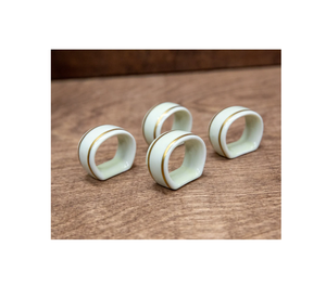 แหวนผ้าเช็ดปากเซรามิกที่ใช้สำหรับใช้บนโต๊ะอาหารที่ตกแต่งด้วยงานฝีมือใหม่ล่าสุด - Product Image 2