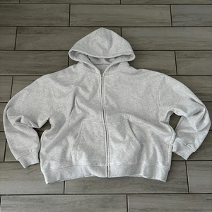 Custom Streetwear Heavy Cotton Zip up Terry Oversized Side Stripe Pantalones de chándal y Sudadera con capucha Set Zip up Chándales - Product Image 2