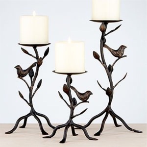 Candelabro Cónico de Hoja de Roble Dorado de Estilo Nórdico, Centro de Mesa Decorativo Moderno de Metal, Candelabro de Metal al por Mayor - Product Image 4