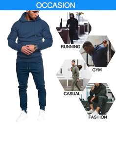 Survêtements respirants pour hommes Haute qualité meilleur style bon matériel Prix abordable pour les survêtements pour hommes - Product Image 4