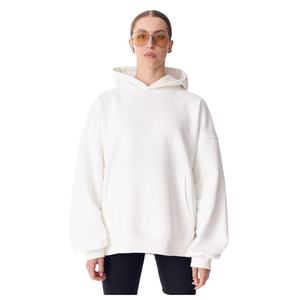 Sweat-shirt oversize pour femme 450GSM Toucher doux Sweat-shirt décontracté Mode de rue Fabrication sur mesure OEM Étiquette privée Fabricant - Product Image 1