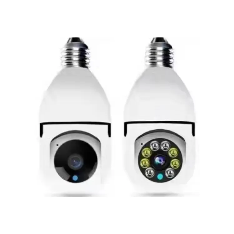 1080P E27 Bulb Wifi Camera with PTZ HD Infrared Night Vision Two Way Talk Baby Monitor Auto Tracking Home Security Dropshipping