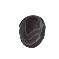 Perruque en cheveux humains vierges Remy indiens, naturelle et ondulée, extension de cheveux à trame unique pour prothèse capillaire en dentelle Taz