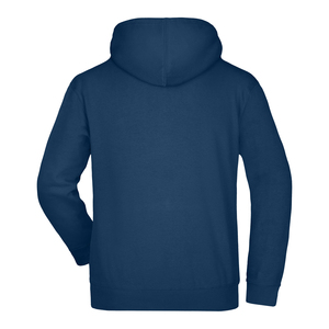 Sweat à capuche de haute qualité avec poche kangourou sans cordon pour homme - Product Image 6