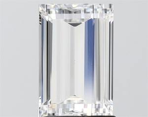 Diamante Cultivado en Laboratorio Baguette de 2.03ct E VVS2 para Joyería, Diamante CVD - Product Image 3