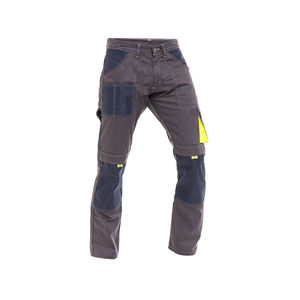 Pantalon de sécurité haute visibilité pour hommes Pantalon de travail robuste avec rayures réfléchissantes Poches cargo Pantalon de travail d'hiver - Product Image 3
