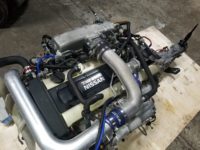 RB25DET NISSANs SKYLINE R33 RB25 2.5L SÉRIE-1 MOTEUR TURBO AVEC TRANSMISSION MANUELLE À 5 VITESSES ÉCHANGE COMPLET