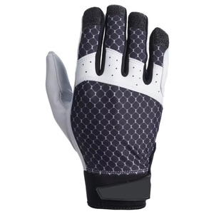 Gants de frappe de baseball imprimés en spandex/nylon de haute qualité, élégants, fabriqués par un fabricant professionnel, fermeture à boucle et crochet, séchage rapide - Product Image 2