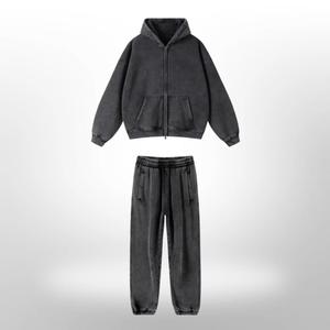Trajes Deportivos Ligeros para Hombre, Lavados al Ácido, Transpirables, Cómodos, de Alta Calidad y Precio Económico - Product Image 1