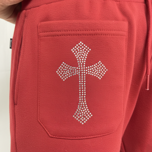 Pantalones Cortos Bermuda Casuales para Hombre de Primera Calidad, Más Vendidos, Logotipo Personalizado OEM, Nuevo Modelo, Pantalones Cortos de Felpa con Pedrería para Hombre - Product Image 5