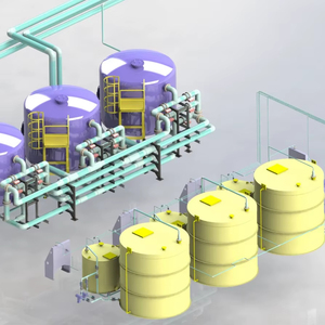 ถังเคมีทรงกระบอกแนวตั้ง AKTIFPAK CHEM 100 ถังบรรจุสารเคมีแบบมีแรงดัน ปั๊ม มอเตอร์ เครื่องยนต์ วัสดุ HDPE ได้รับการรับรองมาตรฐาน ISO9001 ใช้งานง่าย - Product Image 1