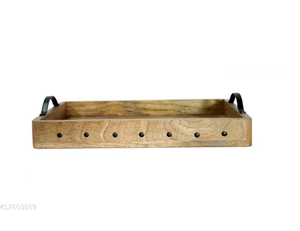 Plateau de service en bois tendance - Product Image 5