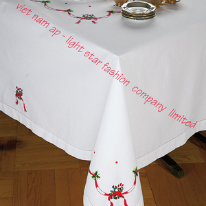 Vietnam nueva colección tela bordada mantel desechable para el hogar restaurantes banquetes para Año Nuevo marca - Product Image 2