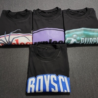 T-shirts tissés personnalisés avec logo imprimé, prix usine, 200 g/m², 100 % coton peigné, coupe classique, col rond, pour hommes, écologiques, en gros