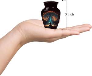 Urn for Human <b>Ashes</b> Adult Men Urns for Cremation <b>Keepsakes</b> Funeral Supplies Male & Female Burial Custom Size Urn - Product Image 3