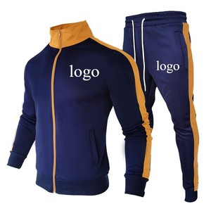 Conjuntos Deportivos de Invierno para Hombre, Personalizados al por Mayor, Resistentes al Viento, de Poliéster/Algodón, Casuales, Cálidos, Ligeros, con Cierre Completo y Cordón Ajustable - Product Image 5