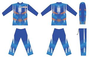 Nuevo Otoño Invierno hombres adultos de talla grande conjuntos de chándal estampado cierre con cordón fútbol Casual Jogging ropa deportiva - Product Image 2