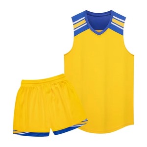 Conjunto de camiseta de baloncesto con combinación de colores impresa por sublimación completa personalizada ropa de baloncesto bordada cosida - Product Image 6