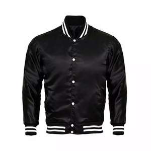 Chaqueta Varsity 2026 OEM ODM de Alta Calidad para Hombre y Mujer, con Logotipo Personalizado, Transpirable, de Cuero Vacuno, Tallas Grandes, para Invierno, Precio Económico - Product Image 6