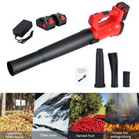 F.EAS Y.D Petit puissant portable en caoutchouc 600W sans fil électrique alimenté par batterie Mini souffleur d'air pour Makitas