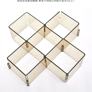 Séparateurs de tiroirs, séparateurs de tiroirs réglables pour le rangement des couverts et des chaussettes de maquillage. - Product Image 4