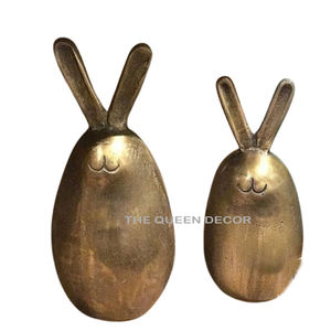 Escultura decorativa chapada en plata con forma única de Metal de aluminio de lujo moderno Mesa de hogar de diseño fabuloso - Product Image 5