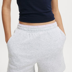 Pantalones cortos transpirables para mujer, ropa deportiva de verano, 100% algodón, Polar, ropa informal, pantalones cortos transpirables para mujer - Product Image 6