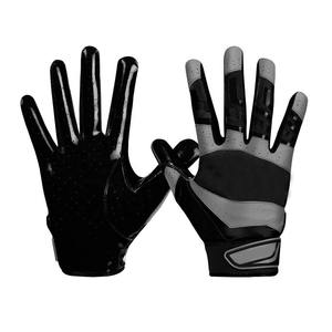 Guantes de fútbol americano de muñeca ajustables diseñados para un ajuste firme que evita resbalones durante el juego activo - Product Image 1
