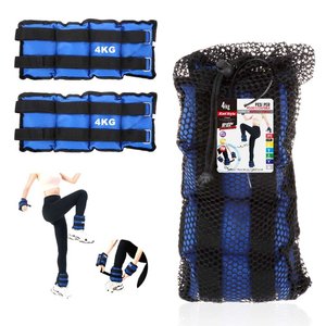 * OUTLET * 2 pz 4kg pesi da polso e caviglia con chiusura in Velcro-casa e giardino/sport e tempo libero - Product Image 1