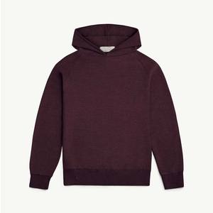 Hiver Nouveau Hommes 100% Pure Clothing Round Neck Solid Pullover Loose Warm Hoodies - Product Image 5
