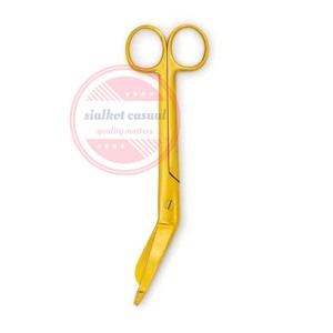 กรรไกรตัดผ้าพันแผลสแตนเลสสำหรับผ่าตัดใช้ในการผ่าตัด - Product Image 6