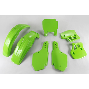 Kit di plastica verde per Kawasaki KX 500 1993-1995 modelli di accessori per moto modello 026 - Product Image 1