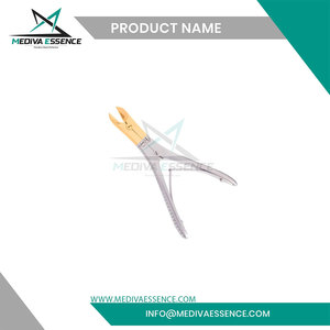 TC Cortador de alambre de hueso Columna vertebral Instrumentos ortopédicos de acero inoxidable alemán Calidad superior - Product Image 6